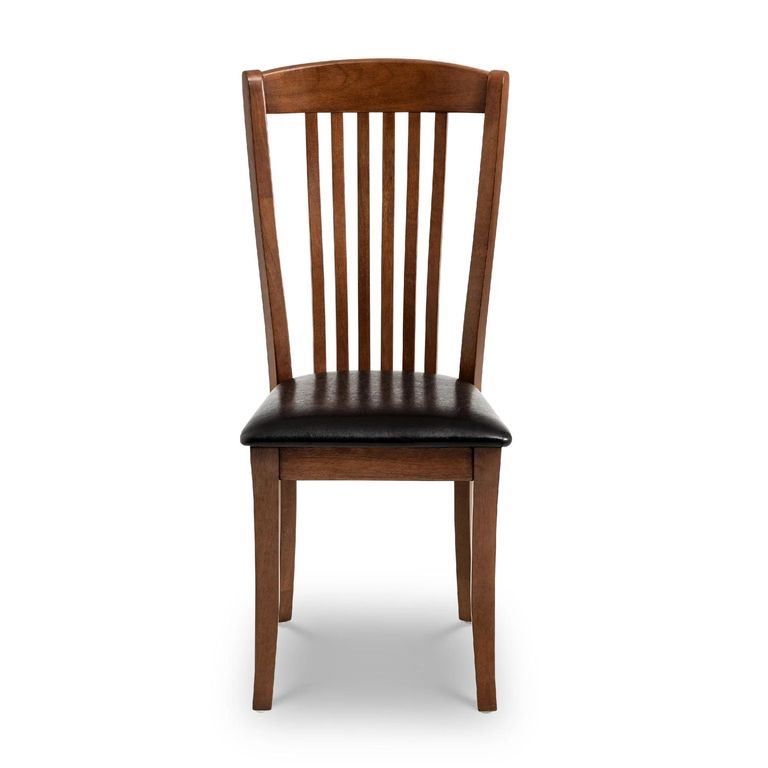 Canterbury Dining Chair - Set of 2 - Brown Wood