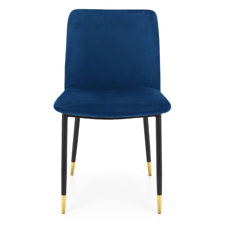 Delaunay Dining Chair - Set of 2 - Blue Fabric