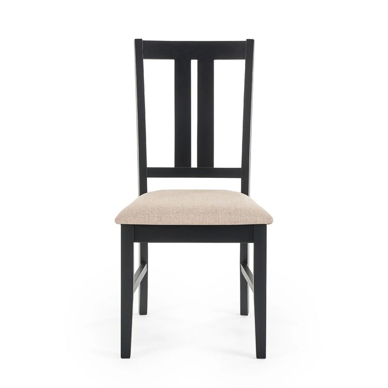 Hilton Dining Chair - Set of 2 - Black Wood