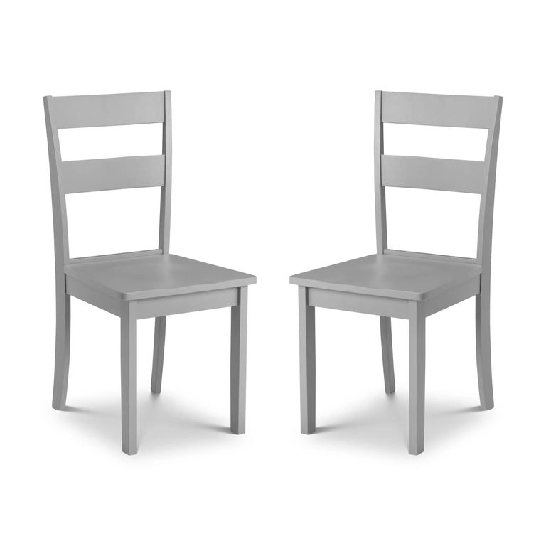 Kobe Dining Chair - Set of 2 - Lunar Grey