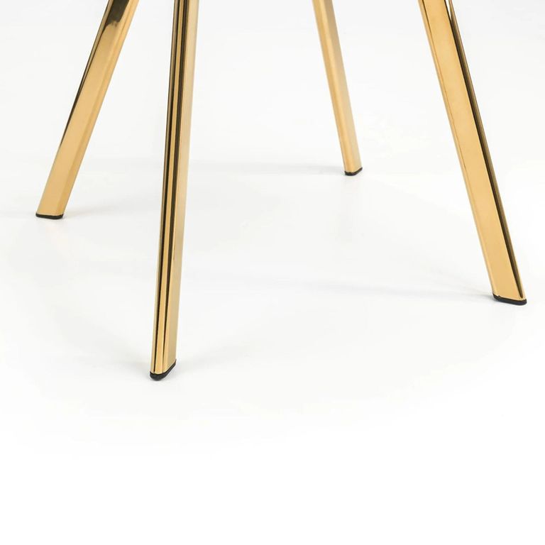 Lorenzo Dining Chair - Set of 2 - Blue Fabric