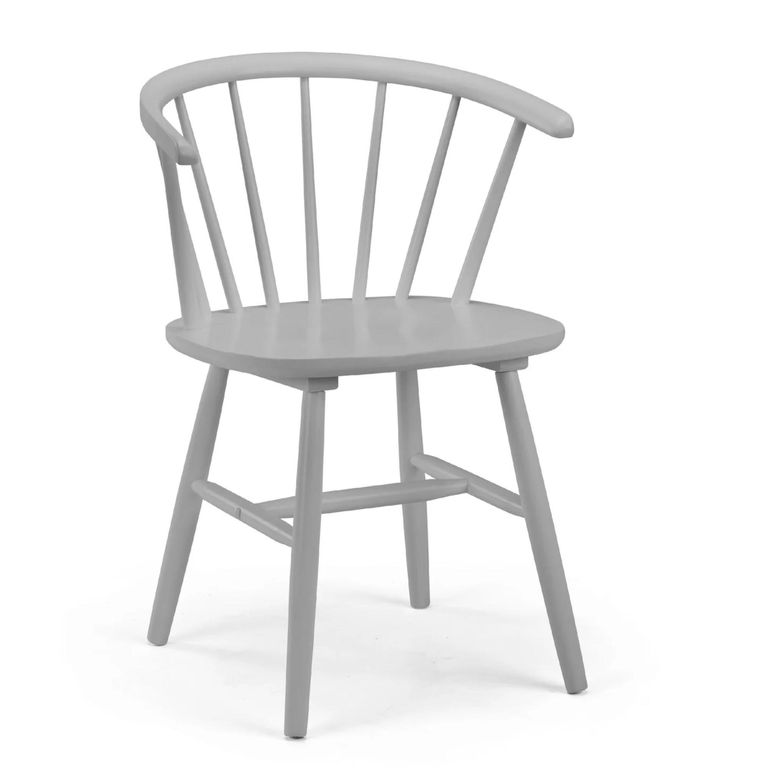 Modena Dining Chair - Set of 2 - Spindle Back - Grey
