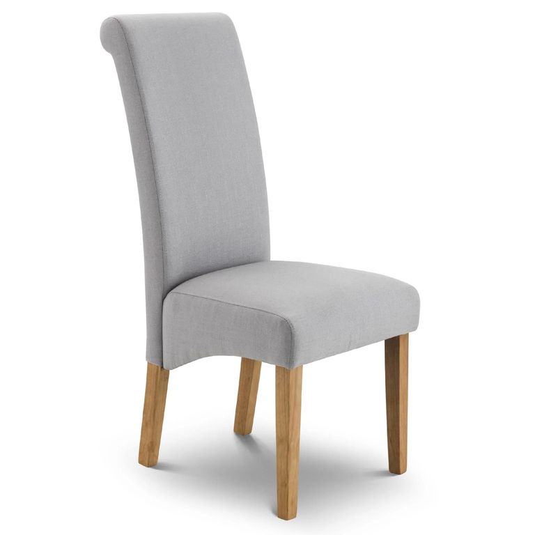 Rio Dining Chair - Set of 2 - Grey Fabric