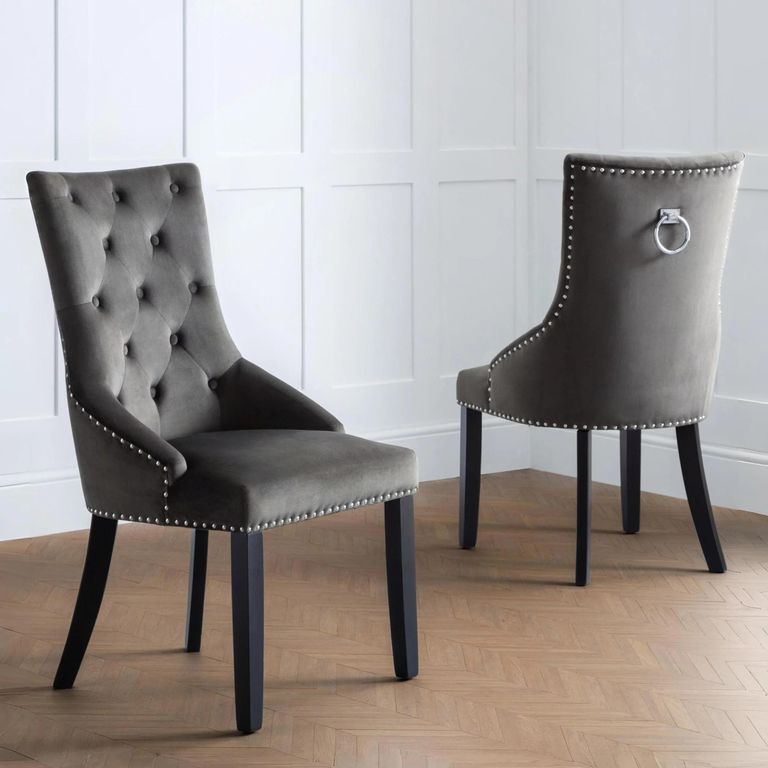 Veneto Dining Chair - Set of 2 - Grey