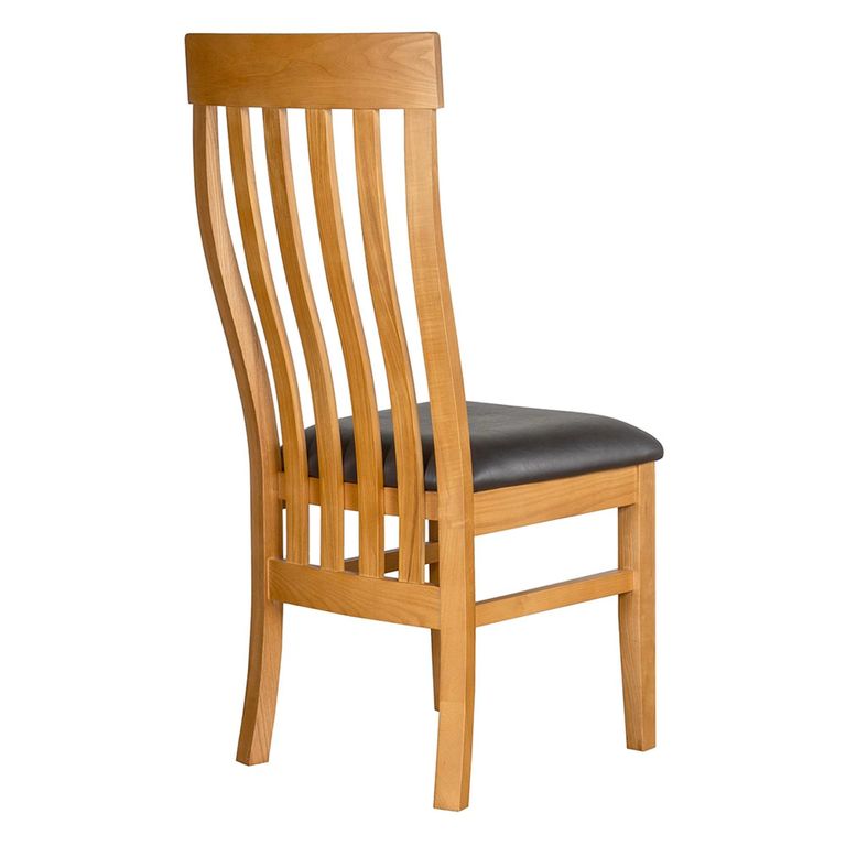 Somer Dining Chair - Set of 2 - Toulouse Slatted Back - Oak