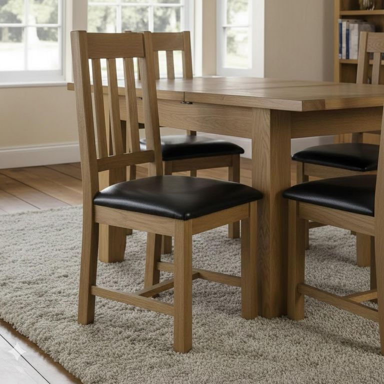 Astoria Oak Dining Chair - Set of 2
