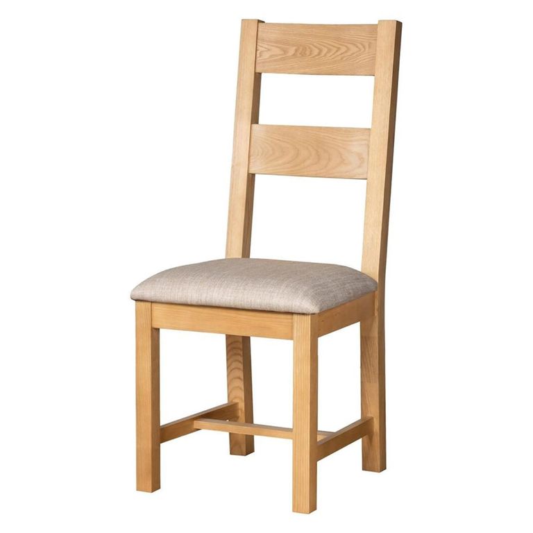 Nimbus Dining Chair - Set of 2 - Ladder Back - Oak