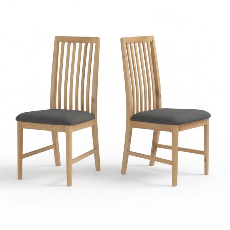 Dunmore Dining Chair - Set of 2 - Oak