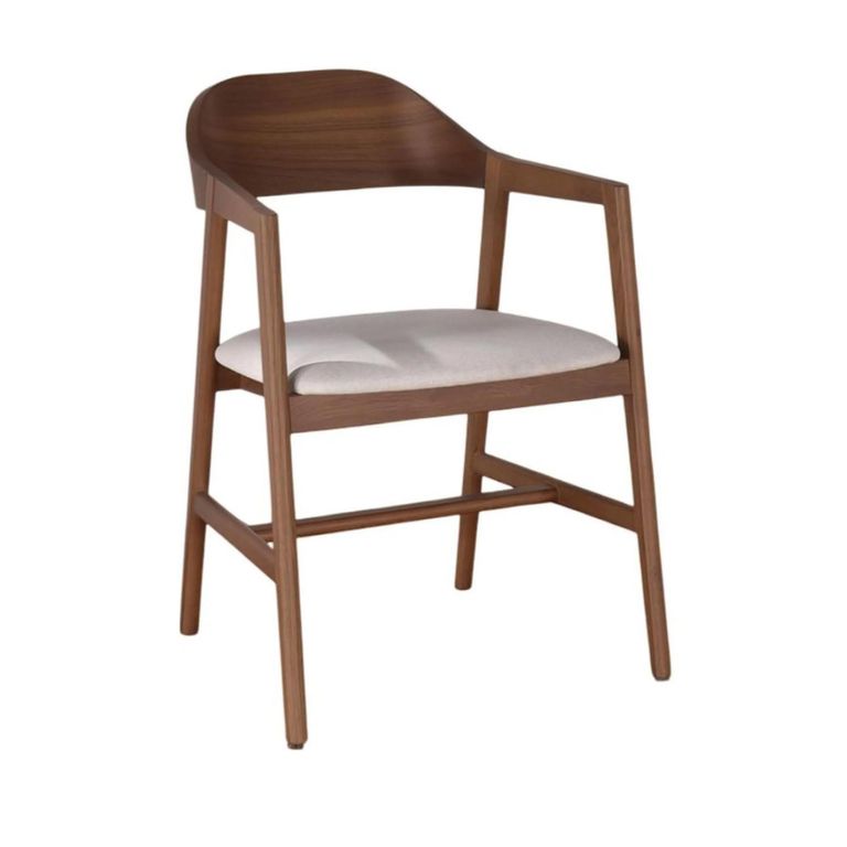 Carrington Carver Dining Chair - Set of 2 - Walnut