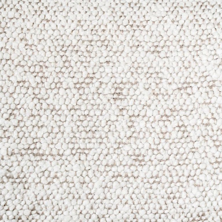 Badalona Dining Chair - Set of 2 - White Boucle Fabric