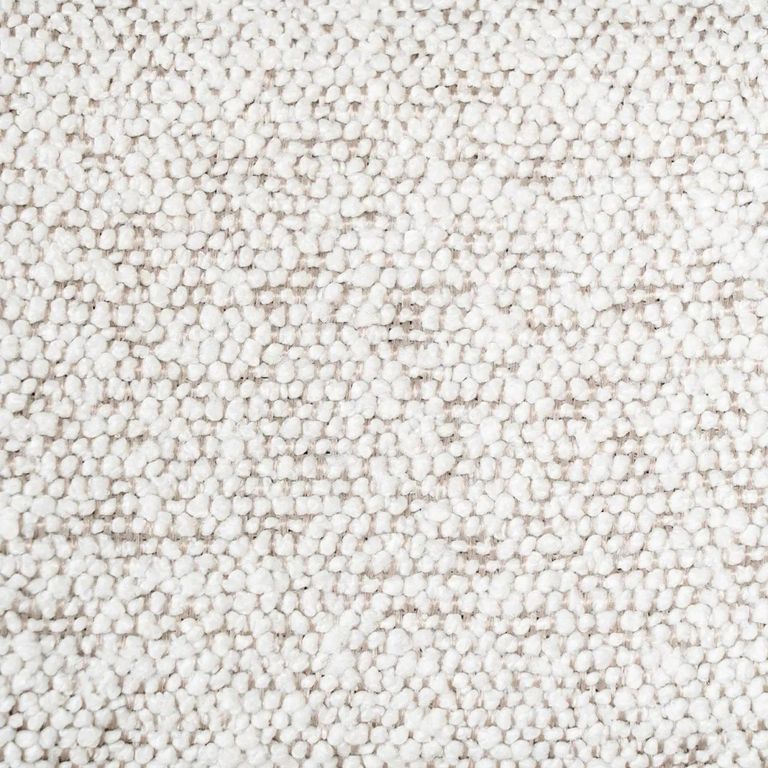 Melilla Dining Chair - Set of 2 - White Boucle Fabric