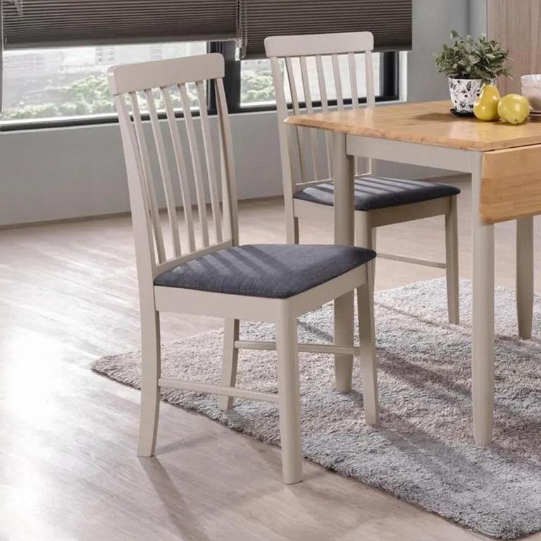 Clearance - Altona Dining Chair - Set of 2 - Grey - A485