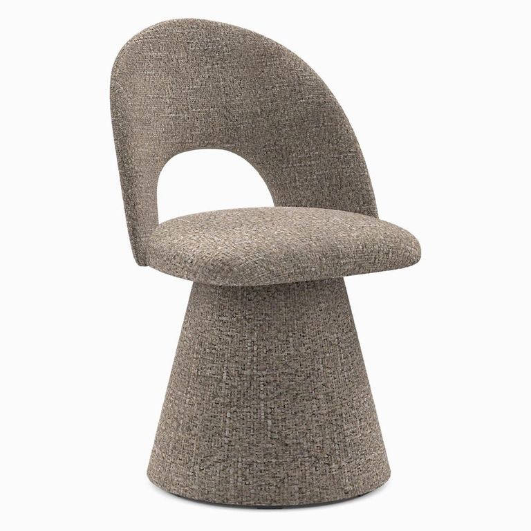 Hoopla Swivel Dining Chair - Set of 2 - Terrazzo Fabric