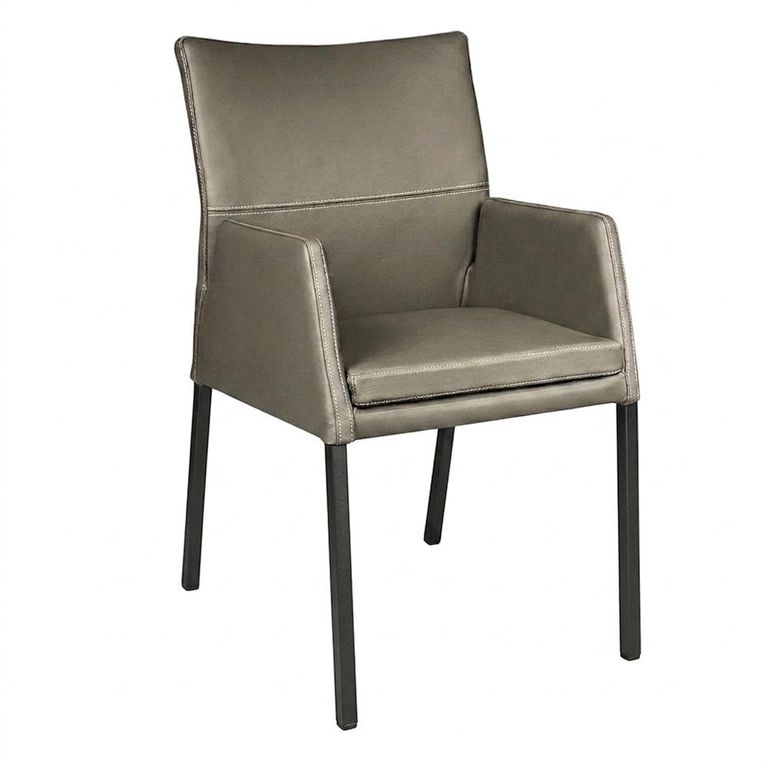 Katy Dining Armchair - Anthracite Black Powder Coated Legs - Variation Available