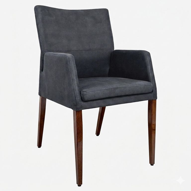 Katy Dining Armchair - Walnut Legs - Variation Available