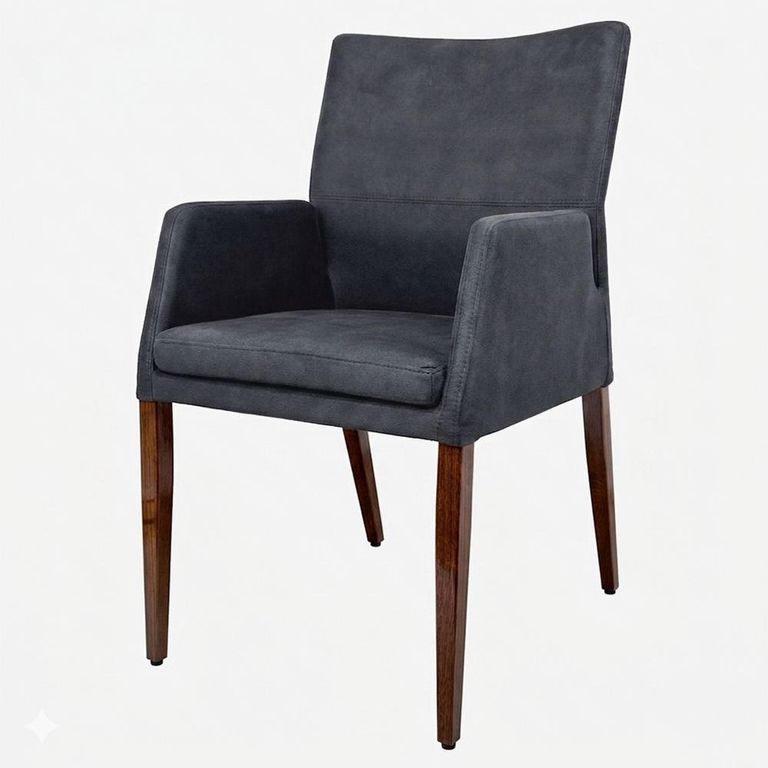 Katy Dining Armchair - Walnut Legs - Variation Available