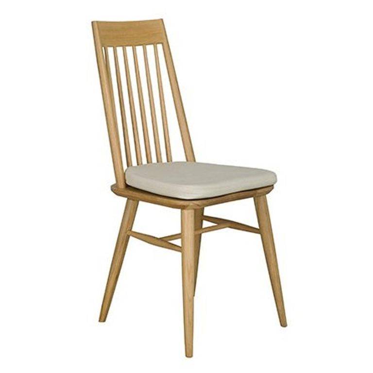 Clearance - Askett Dining Chair - Set of 2 - Slatted Back - Oak - A554