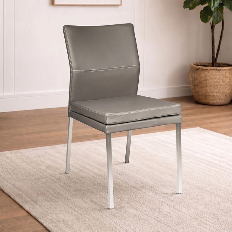 Katy Dining Chair - Stainless Steel Legs - Variation Available