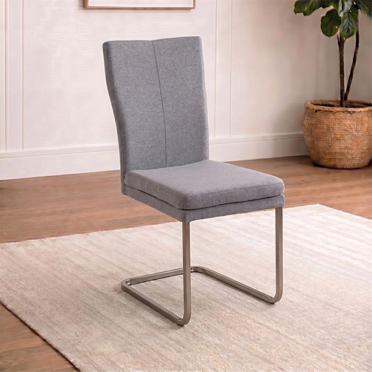 Mario Cantilever Dining Chair - Stainless Steel Legs - Variation Available