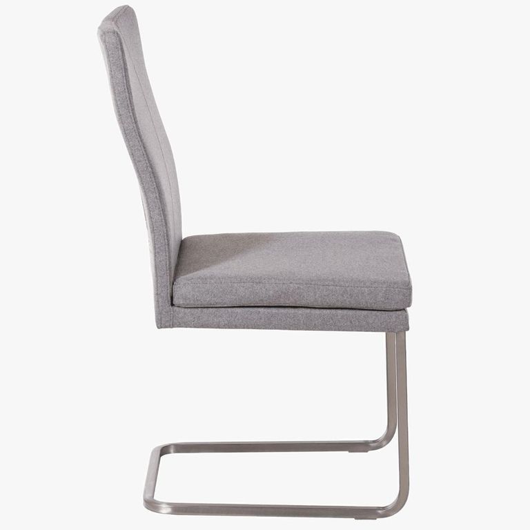 Mario Cantilever Dining Chair - Stainless Steel Legs - Variation Available