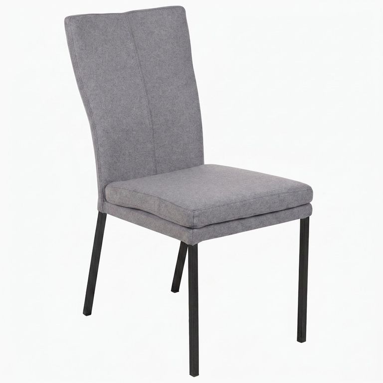 Mario Dining Chair - Anthracite Black Powder Coated Legs - Variation Available