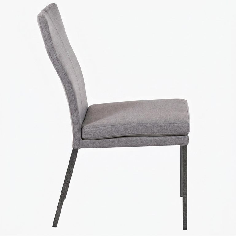 Mario Dining Chair - Anthracite Black Powder Coated Legs - Variation Available