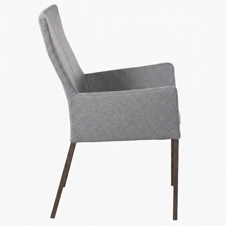Mario Dining Armchair - Industrial Steel Legs - Variation Available