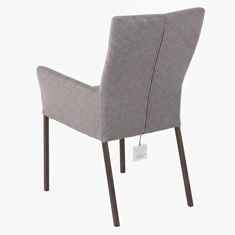 Mario Dining Armchair - Industrial Steel Legs - Variation Available