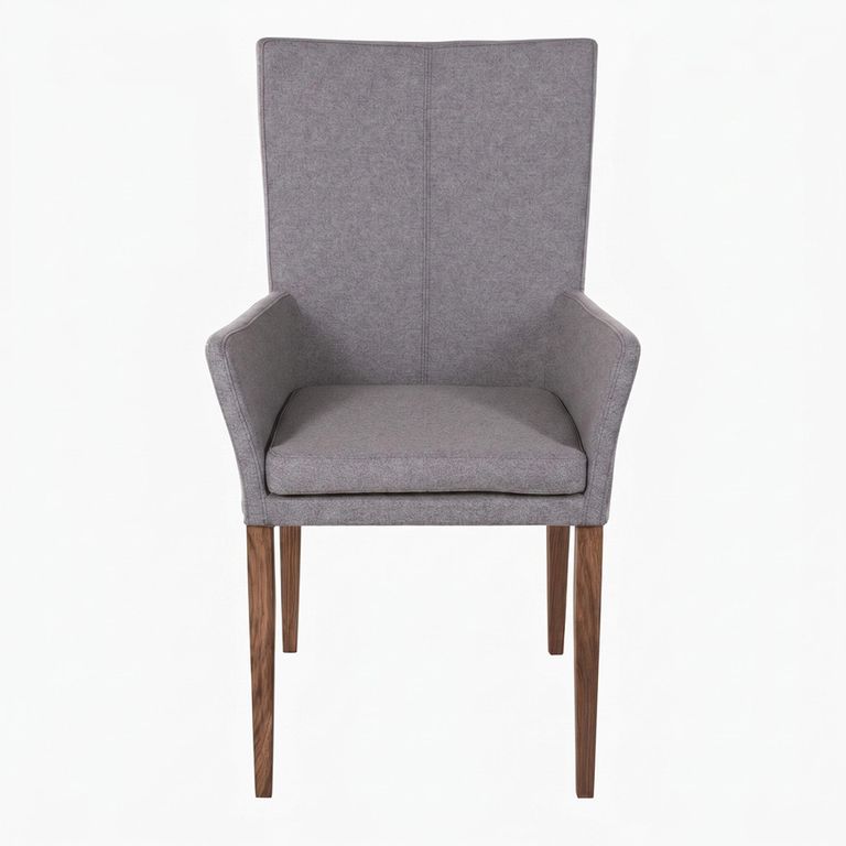 Mario Dining Armchair - Walnut Legs - Variation Available