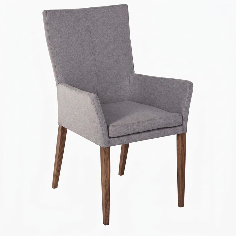 Mario Dining Armchair - Walnut Legs - Variation Available