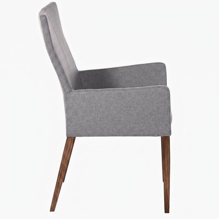 Mario Dining Armchair - Walnut Legs - Variation Available