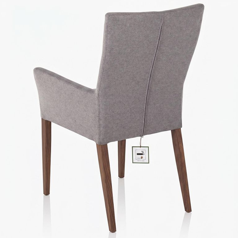 Mario Dining Armchair - Walnut Legs - Variation Available