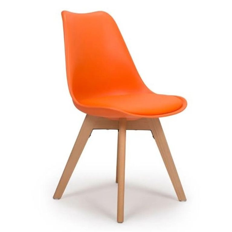 Urban Dining Chair - Set of 4 - Orange
