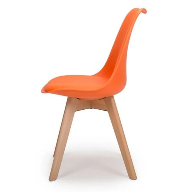 Urban Dining Chair - Set of 4 - Orange