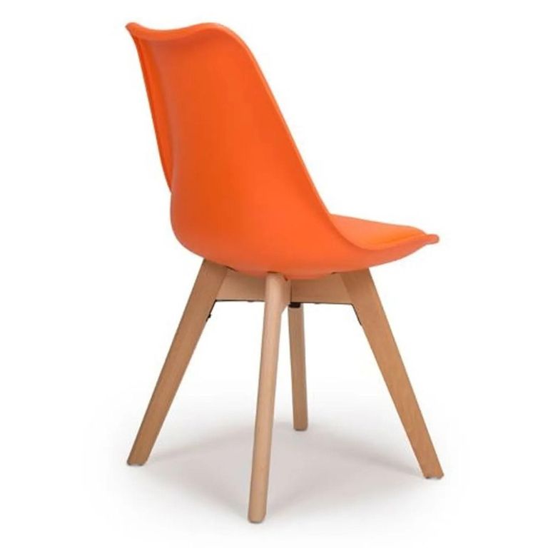 Urban Dining Chair - Set of 4 - Orange