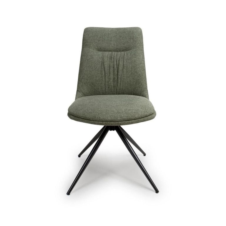 Boden Dining Chair - Set of 2 - Green Fabric