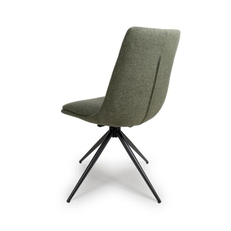 Boden Dining Chair - Set of 2 - Green Fabric