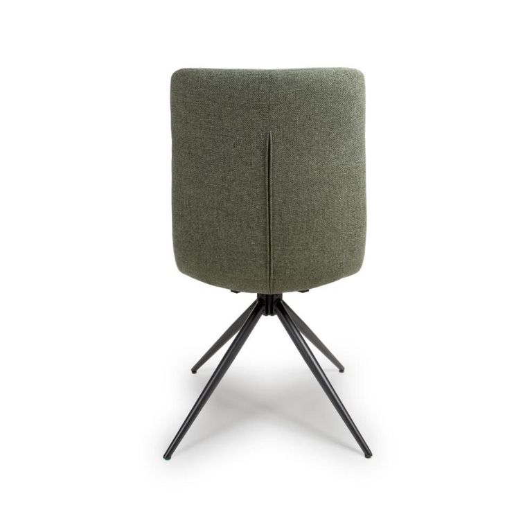 Boden Dining Chair - Set of 2 - Green Fabric