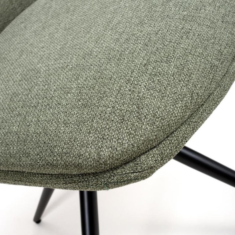 Boden Dining Chair - Set of 2 - Green Fabric