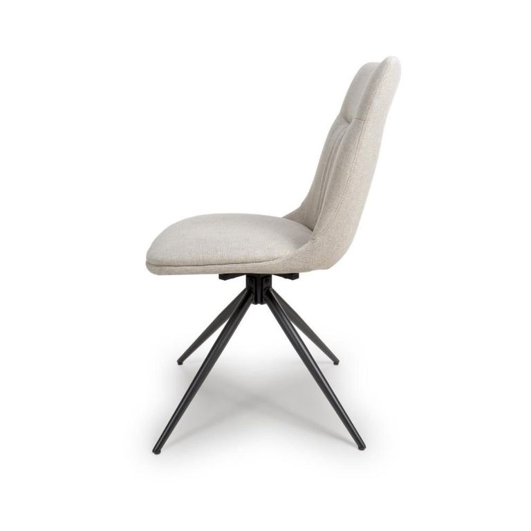 Boden Dining Chair - Set of 2 - Natural Fabric