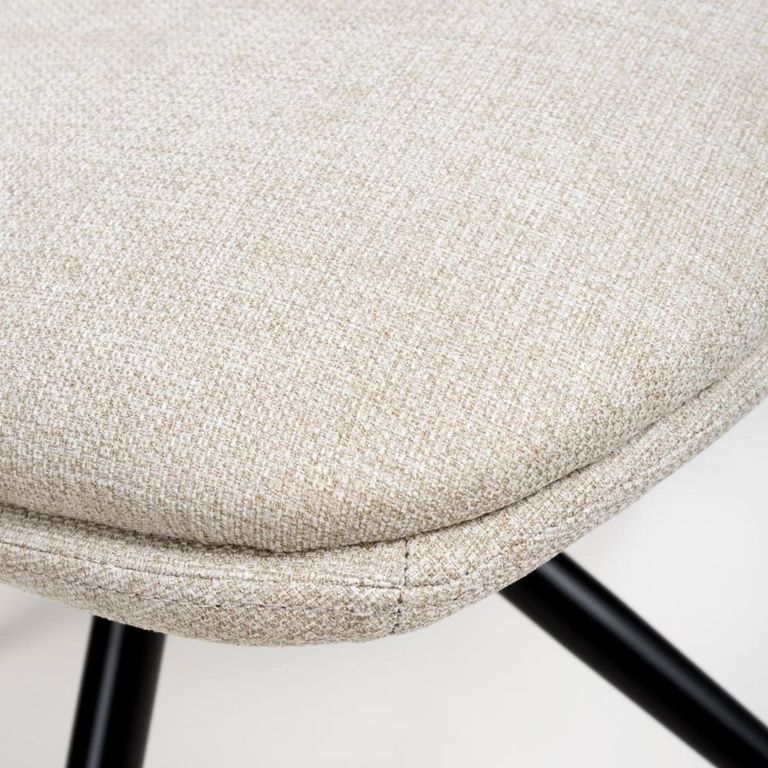 Boden Dining Chair - Set of 2 - Natural Fabric