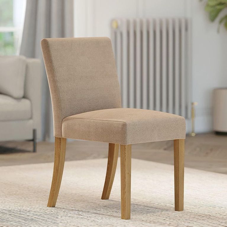 Baylor Dining Chair - Set of 2 - Low Back - Sand Fabric