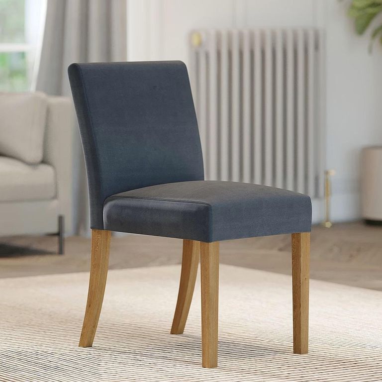 Baylor Dining Chair - Set of 2 - Low Back - Slate Fabric