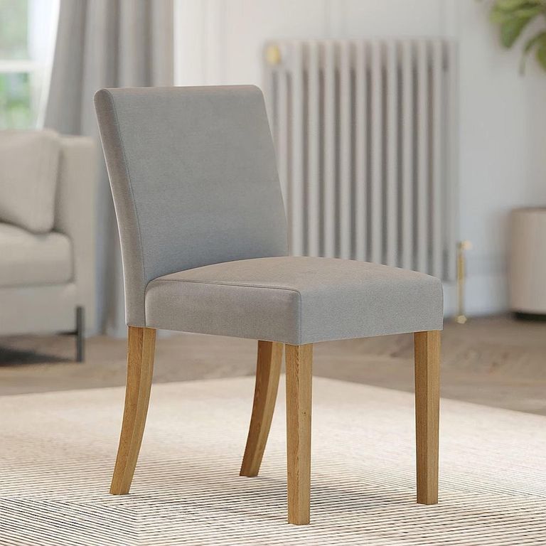 Baylor Dining Chair - Set of 2 - Low Back - Stone Fabric