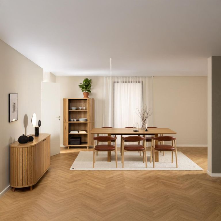 Addi Dining Armchair - Set of 2 - Brandy Faux Leather