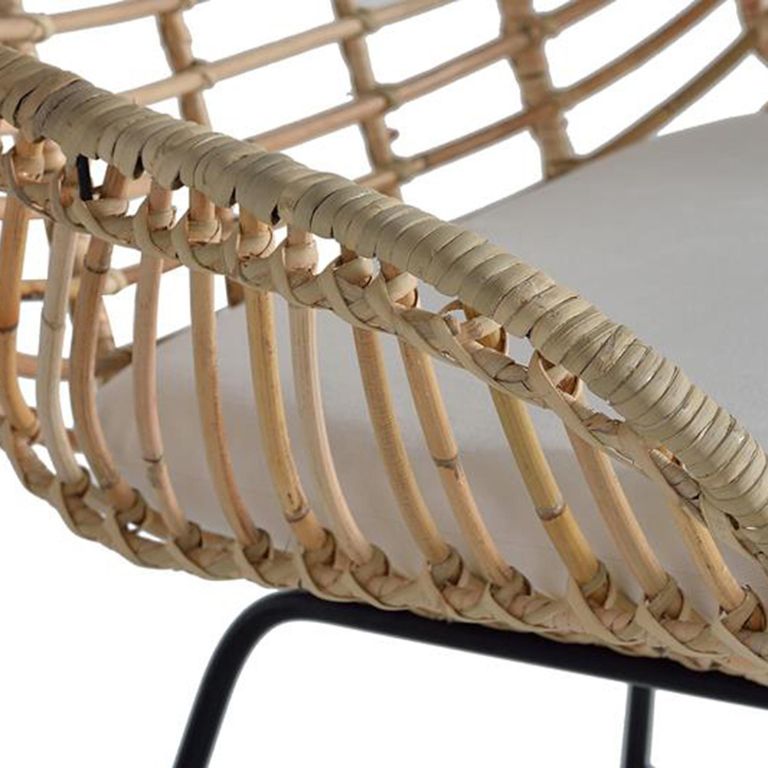 Askov Dining Chair - Natural Rattan - Set of 2