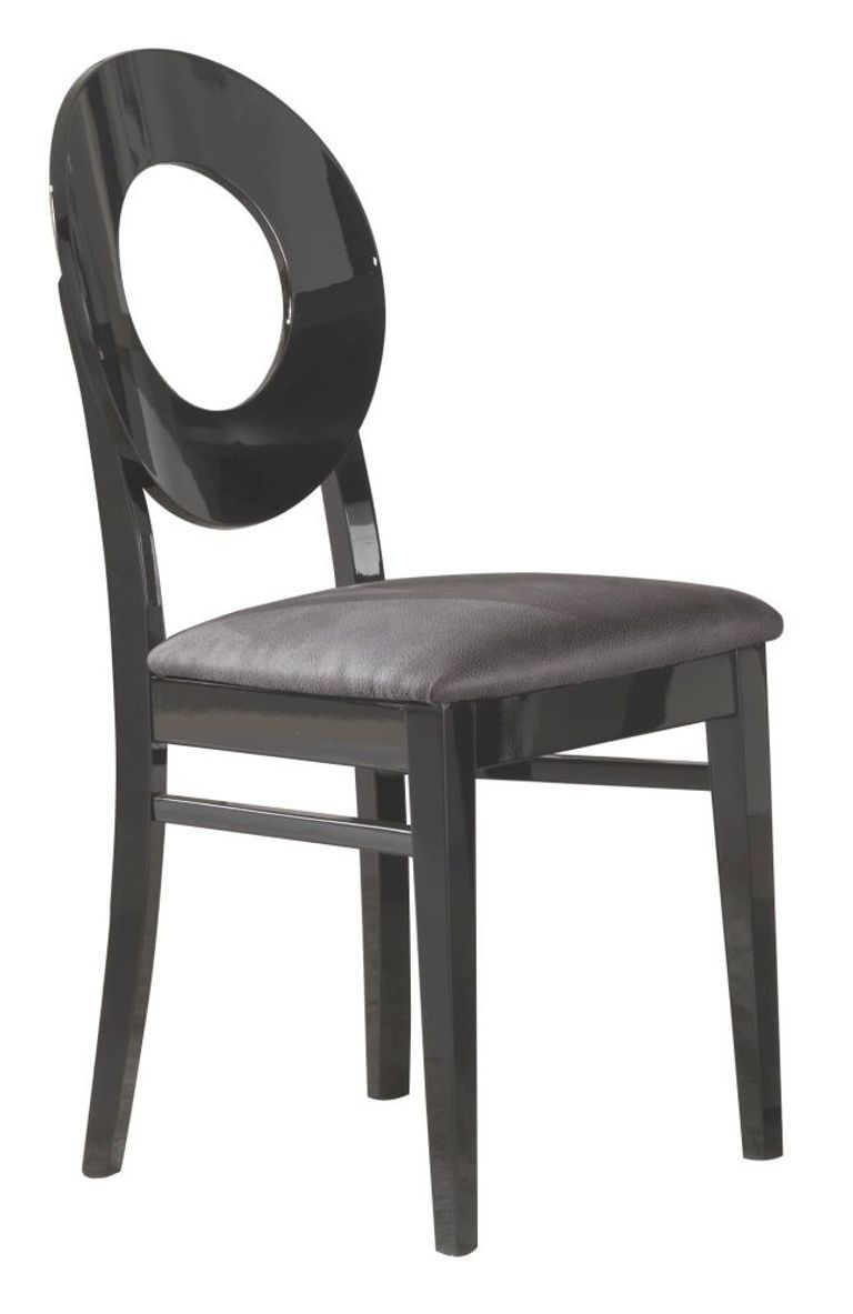 2 x Bagni Oval Back Dining Chair