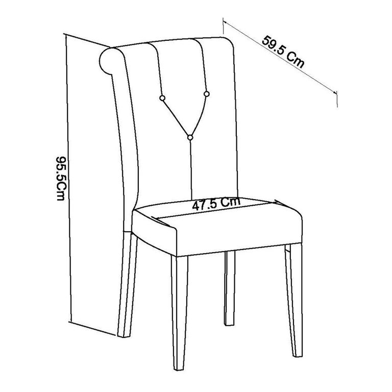 Montreux Dining Chairs - Set of 2 - Upholstered - Pebble Grey Fabric - Soft Grey