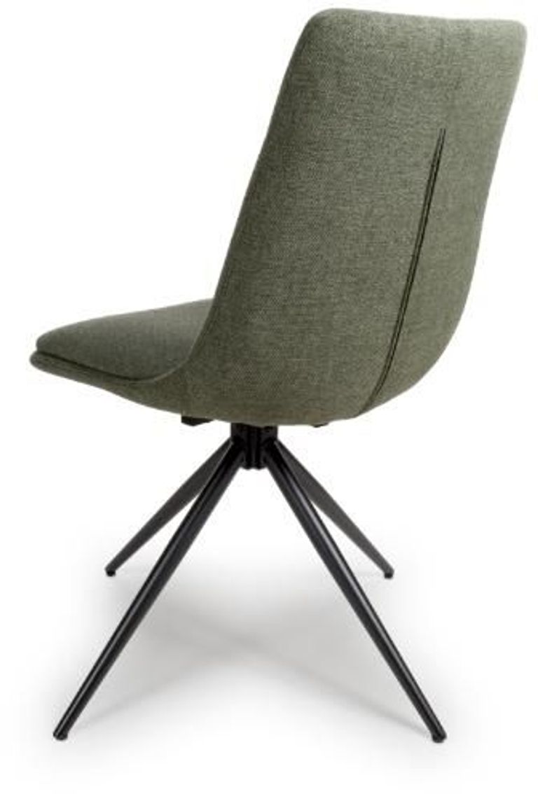 Boden Dining Chair - Set of 2 - Green Fabric