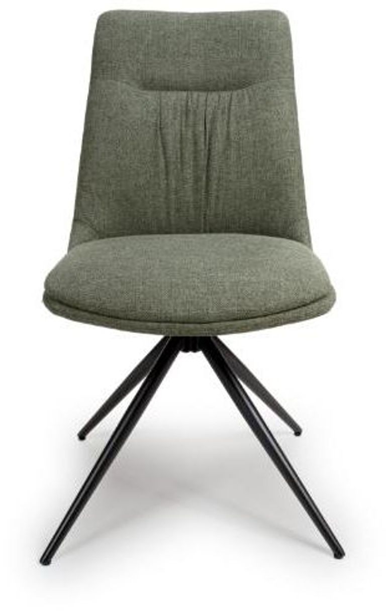 Boden Dining Chair - Set of 2 - Green Fabric